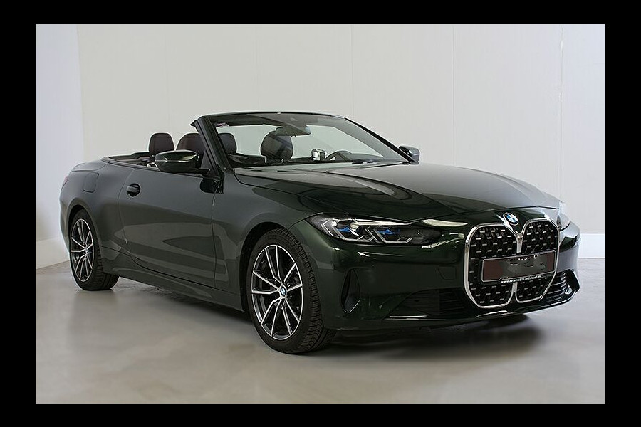 BMW 4 Serie Cabrio 430iA ** LASER, NAVI+, BRUIN LEDER, NEKVERW, 18-inch LMV, VERW. STUUR ** 1e EIG - UNFALLFREI ** ** INFORMEER OOK NAAR ONZE AANTREKKELIJKE FINANCIAL-LEASE TARIEVEN **