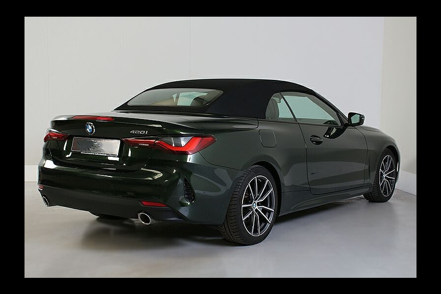 BMW 4 Serie Cabrio 430iA ** LASER, NAVI+, BRUIN LEDER, NEKVERW, 18-inch LMV, VERW. STUUR ** 1e EIG - UNFALLFREI ** ** INFORMEER OOK NAAR ONZE AANTREKKELIJKE FINANCIAL-LEASE TARIEVEN **