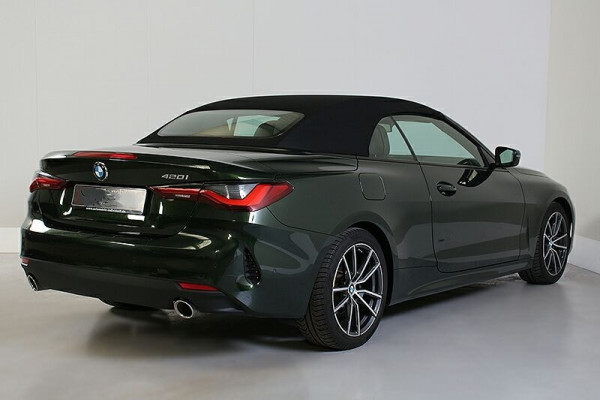 BMW 4 Serie Cabrio 430iA ** LASER, NAVI+, BRUIN LEDER, NEKVERW, 18-inch LMV, VERW. STUUR ** 1e EIG - UNFALLFREI ** ** INFORMEER OOK NAAR ONZE AANTREKKELIJKE FINANCIAL-LEASE TARIEVEN **