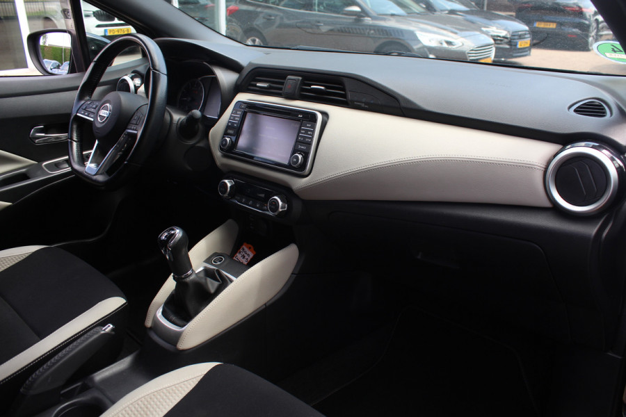 Nissan Micra 0.9 IG-T Tekna / Camera / Navigatie / 17'' / Premium Audio / Keyless / DAB / Cruise Control
