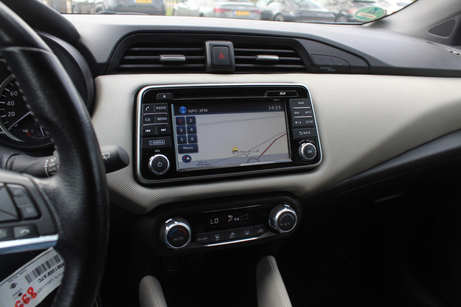 Nissan Micra 0.9 IG-T Tekna / Camera / Navigatie / 17'' / Premium Audio / Keyless / DAB / Cruise Control