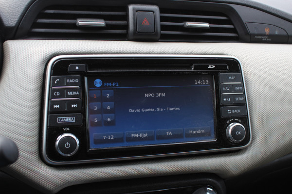 Nissan Micra 0.9 IG-T Tekna / Camera / Navigatie / 17'' / Premium Audio / Keyless / DAB / Cruise Control
