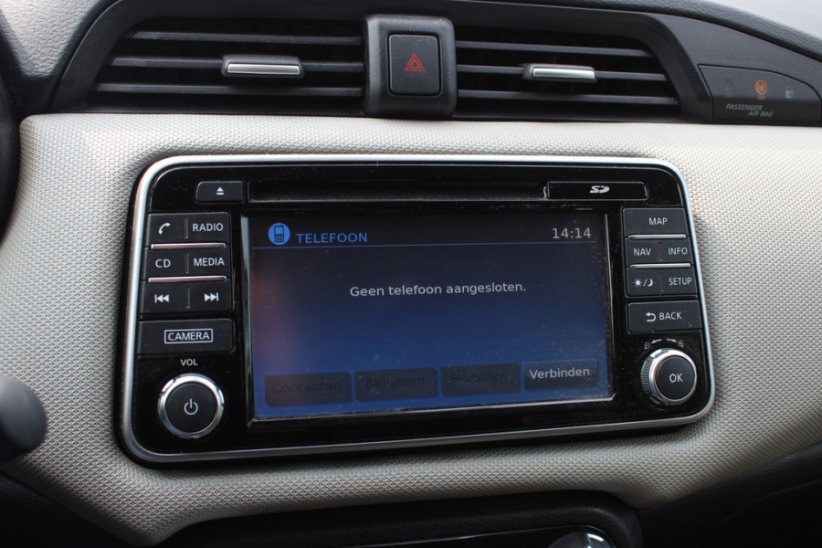 Nissan Micra 0.9 IG-T Tekna / Camera / Navigatie / 17'' / Premium Audio / Keyless / DAB / Cruise Control