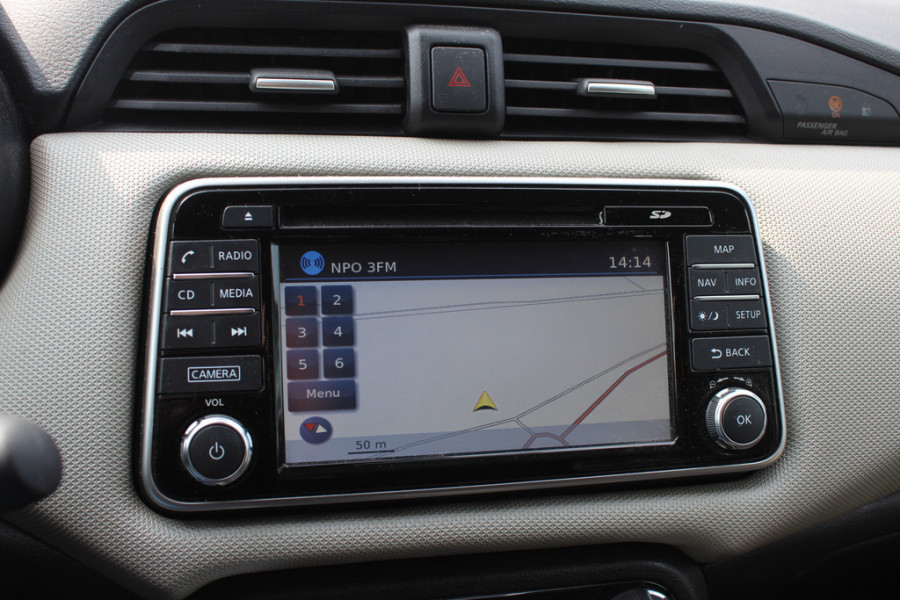 Nissan Micra 0.9 IG-T Tekna / Camera / Navigatie / 17'' / Premium Audio / Keyless / DAB / Cruise Control