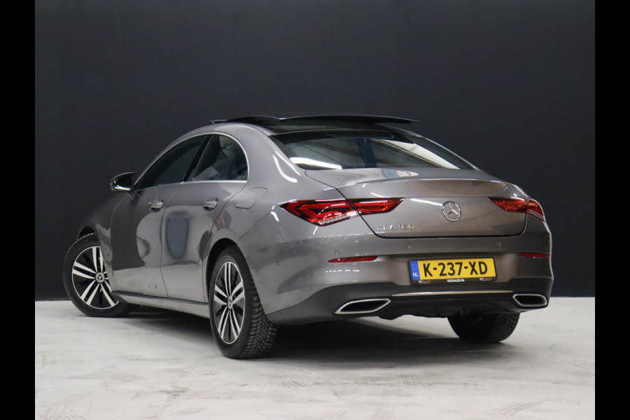 Mercedes-Benz CLA-Klasse 180 Business Solution Luxury [SCHUIFKANTELDAK, SFEERVERLICHTING, CAMERA, WIDESCREEN, VOL LEDER, STOELVERWARMING, PDC V+A, CRUISE, CLIMATE, NIEUWSTAAT]
