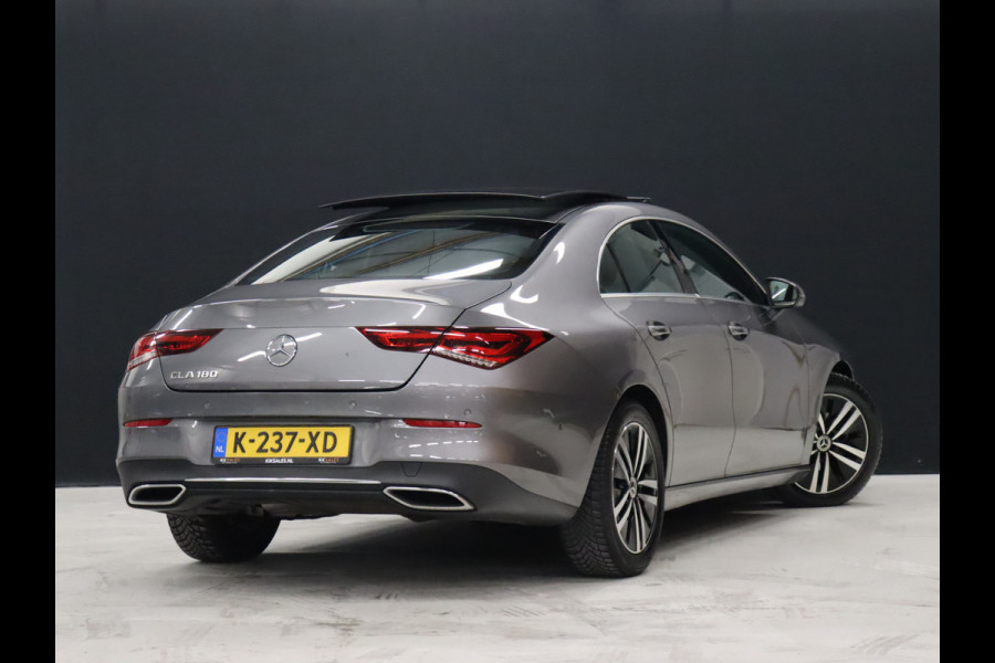 Mercedes-Benz CLA-Klasse 180 Business Solution Luxury [SCHUIFKANTELDAK, SFEERVERLICHTING, CAMERA, WIDESCREEN, VOL LEDER, STOELVERWARMING, PDC V+A, CRUISE, CLIMATE, NIEUWSTAAT]
