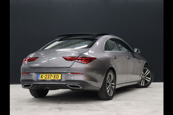 Mercedes-Benz CLA-Klasse 180 Business Solution Luxury [SCHUIFKANTELDAK, SFEERVERLICHTING, CAMERA, WIDESCREEN, VOL LEDER, STOELVERWARMING, PDC V+A, CRUISE, CLIMATE, NIEUWSTAAT]