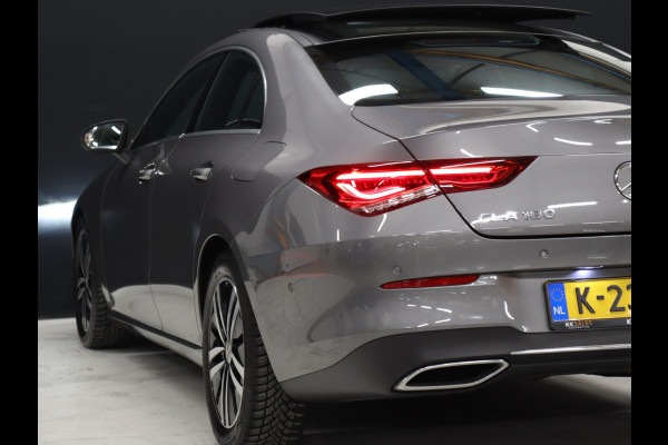 Mercedes-Benz CLA-Klasse 180 Business Solution Luxury [SCHUIFKANTELDAK, SFEERVERLICHTING, CAMERA, WIDESCREEN, VOL LEDER, STOELVERWARMING, PDC V+A, CRUISE, CLIMATE, NIEUWSTAAT]