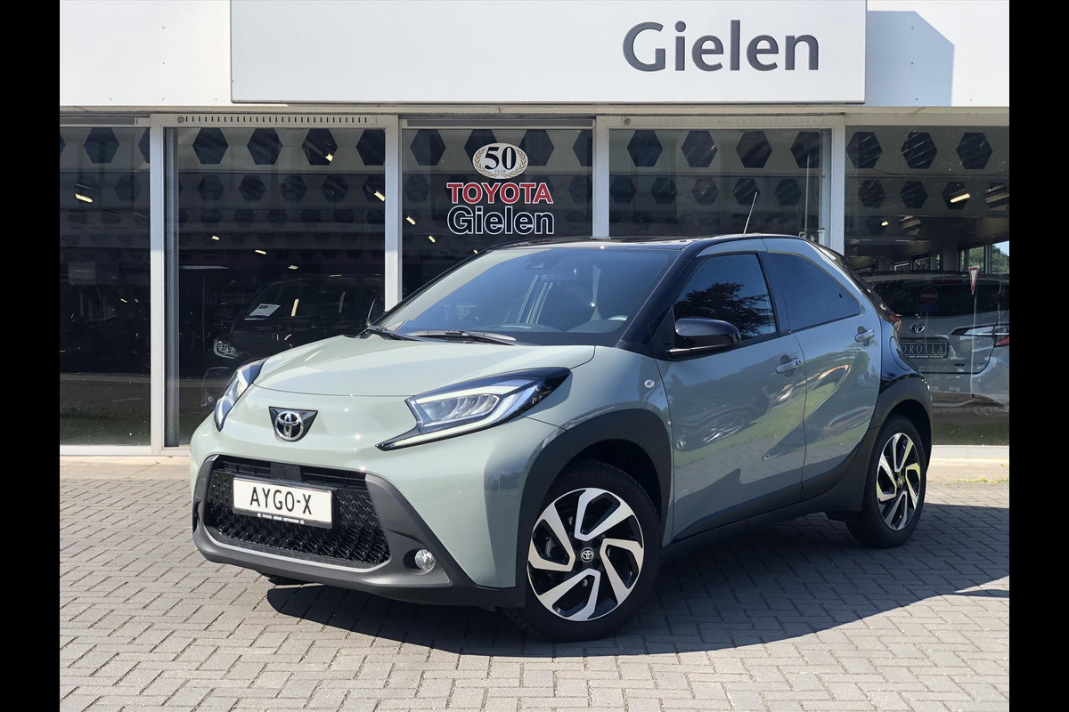 Toyota Aygo X 1.0 VVT-i S-CVT Automaat Pulse Premium | Parkeersensoren, Bi-Tone, Stoelverwarming, Climate control, Keyless, CarPlay