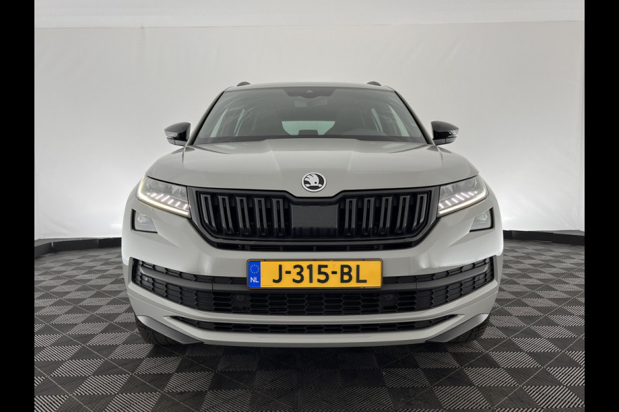 Škoda Kodiaq 1.5 TSI Sportline Business Aut. *LEATHER-ALCANTARA | FULL-LED | HEATED-SPORTSEATS | ADAPTIVE-CRUISE | MEMORY-PACK | DIGI-COCKPIT | CANTON-AUDIO | SHIFT-PADDLES | CARPLAY | AMBIENT-LIGHT | KEYLESS | DAB | 20''ALU*