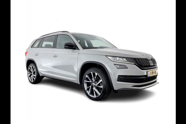 Škoda Kodiaq 1.5 TSI Sportline Business Aut. *LEATHER-ALCANTARA | FULL-LED | HEATED-SPORTSEATS | ADAPTIVE-CRUISE | MEMORY-PACK | DIGI-COCKPIT | CANTON-AUDIO | SHIFT-PADDLES | CARPLAY | AMBIENT-LIGHT | KEYLESS | DAB | 20''ALU*