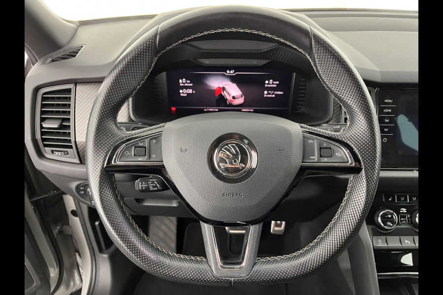 Škoda Kodiaq 1.5 TSI Sportline Business Aut. *LEATHER-ALCANTARA | FULL-LED | HEATED-SPORTSEATS | ADAPTIVE-CRUISE | MEMORY-PACK | DIGI-COCKPIT | CANTON-AUDIO | SHIFT-PADDLES | CARPLAY | AMBIENT-LIGHT | KEYLESS | DAB | 20''ALU*