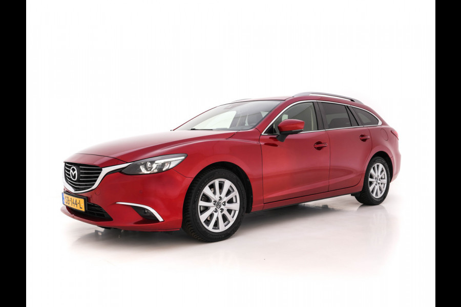 Mazda 6 Sportbreak 2.2D SkyActiv-D 150 Skylease GT *LUXURY-LEATHER | FULL-LED | NAVI-FULLMAP | MEMORY-PACK | BOSE-AUDIO | BLIND-SPOT | CAMERA | KEYLESS | ECC | HEATED-SPORTSEATS | PDC | CRUISE | 17"ALU*