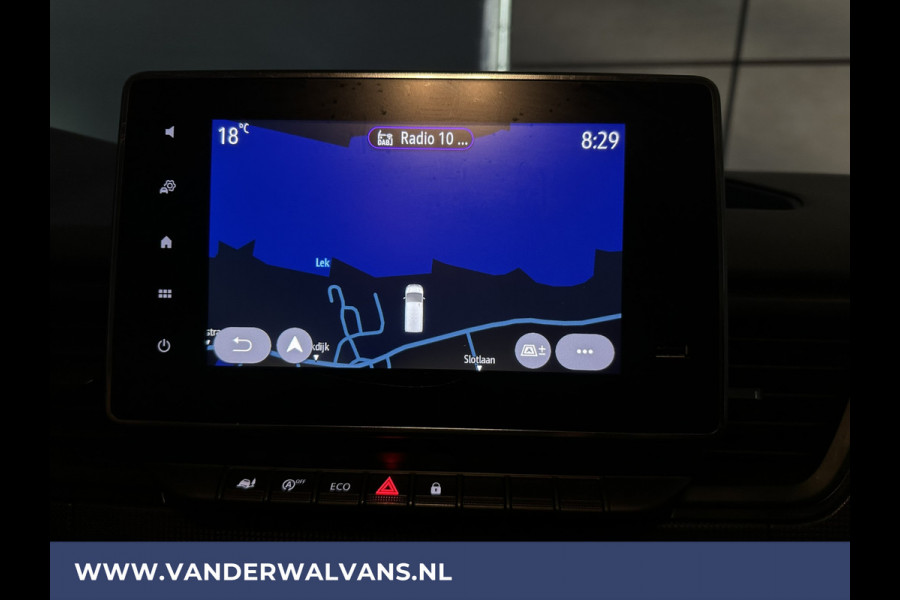 Renault Trafic 2.0 dCi L2H1 Euro6 Airco | Navigatie | LED | Trekhaak | Cruisecontrol | Parkeersensoren, Bijrijdersbank