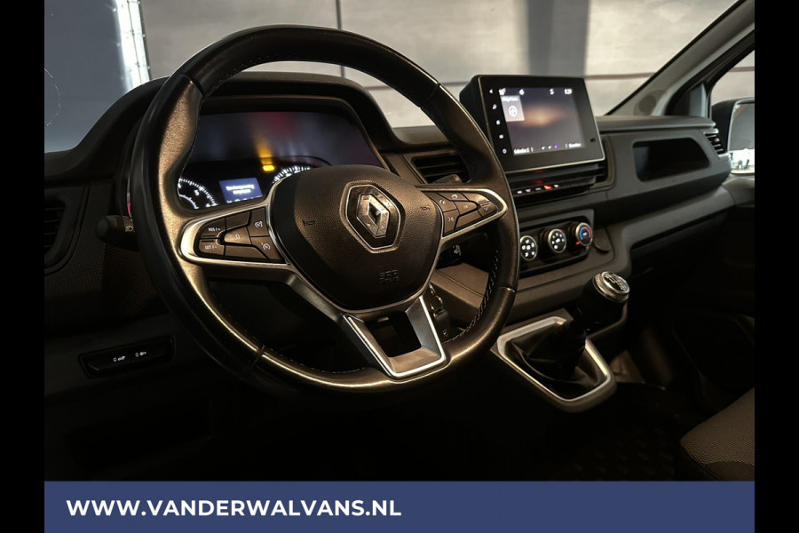Renault Trafic 2.0 dCi L2H1 Euro6 Airco | Navigatie | LED | Trekhaak | Cruisecontrol | Parkeersensoren, Bijrijdersbank