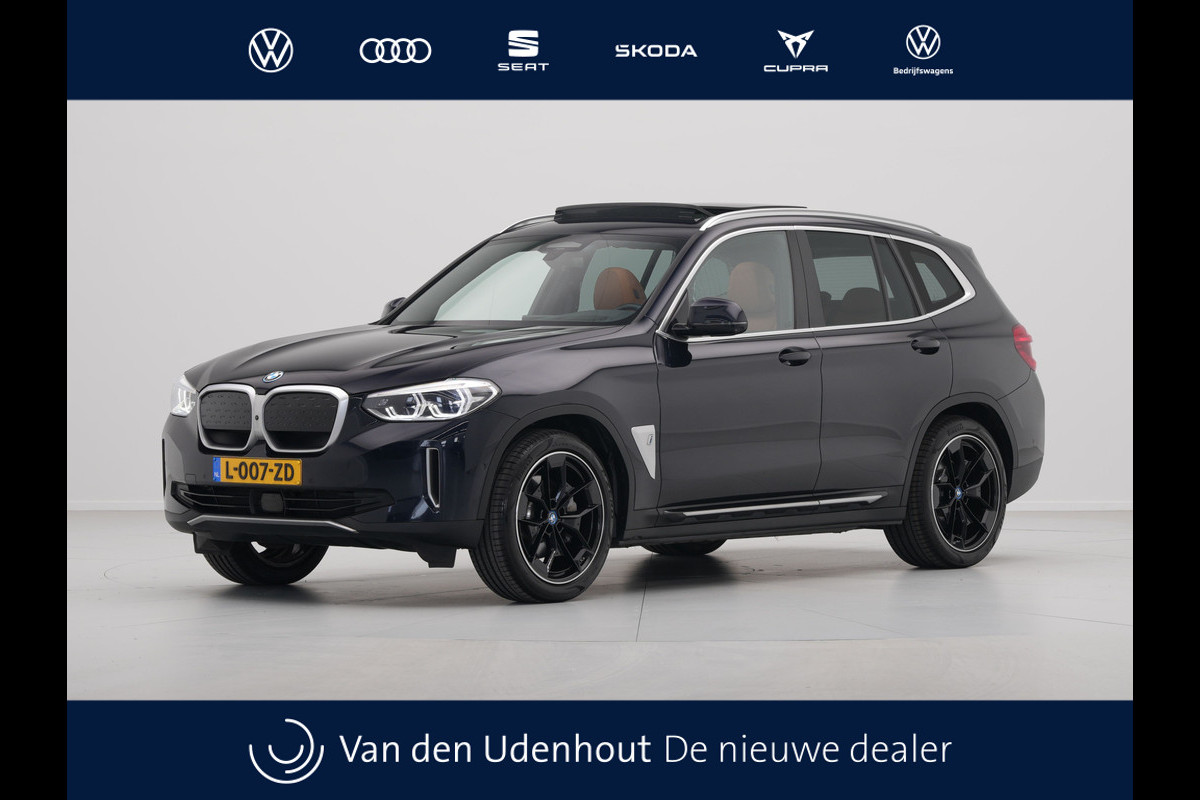 BMW iX3 High Executive 80 kWh 285pk Panorama Navigatie Trekhaak Stoelverwarming 115