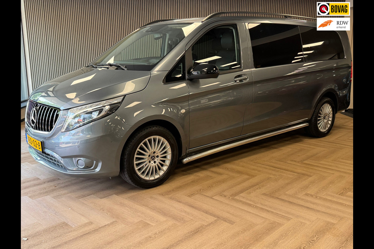 Mercedes-Benz Vito 119 CDI Extra Lang DC Comfort AUT. NAVIGATIE CAMERA LEDER TREKHAAK STOELVERWARMING BLUETOOTH PDC CRUISE Mercedes-Benz Vito 119 CDI Extra Lang DC Comfort AUT. NAVIGATIE CAMERA LEDER TREKHAAK STOELVERWARMING BLUETOOTH PDC CRUISE