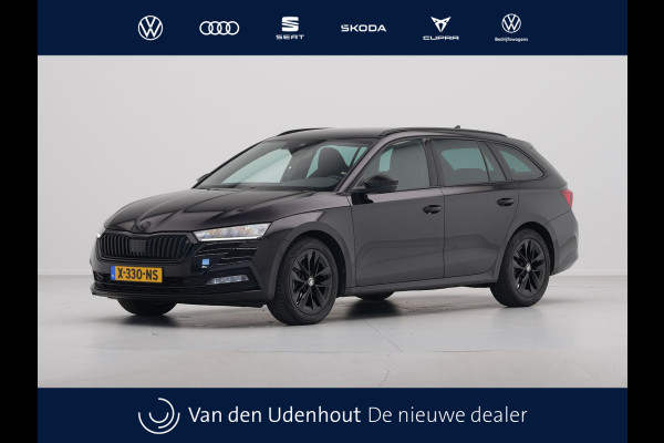 Škoda Octavia Combi 1.0 e-TSI 110pk DSG Sport Business Black Edition Navigatie Trekhaak Virtual Cockpit Pdc Cruise 114
