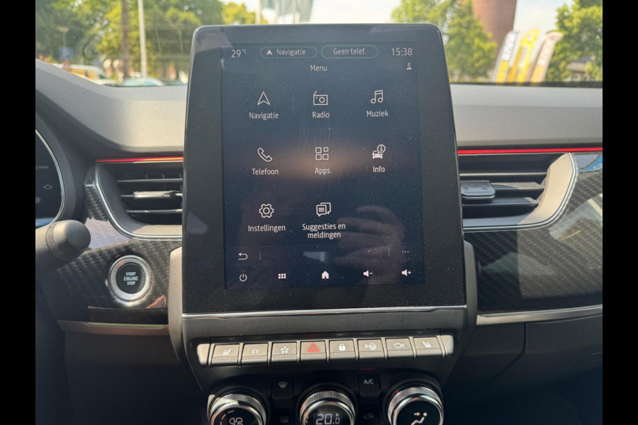 Renault Arkana 1.6 E-Tech Hybrid 145 R.S. Line 360 camera / Stoel & stuurw. verw. / P-sensoren rondom