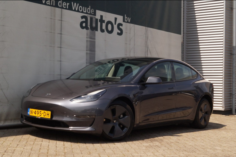 Tesla Model 3 Long Range AWD 75kWh 351pk -PANO-LEER-