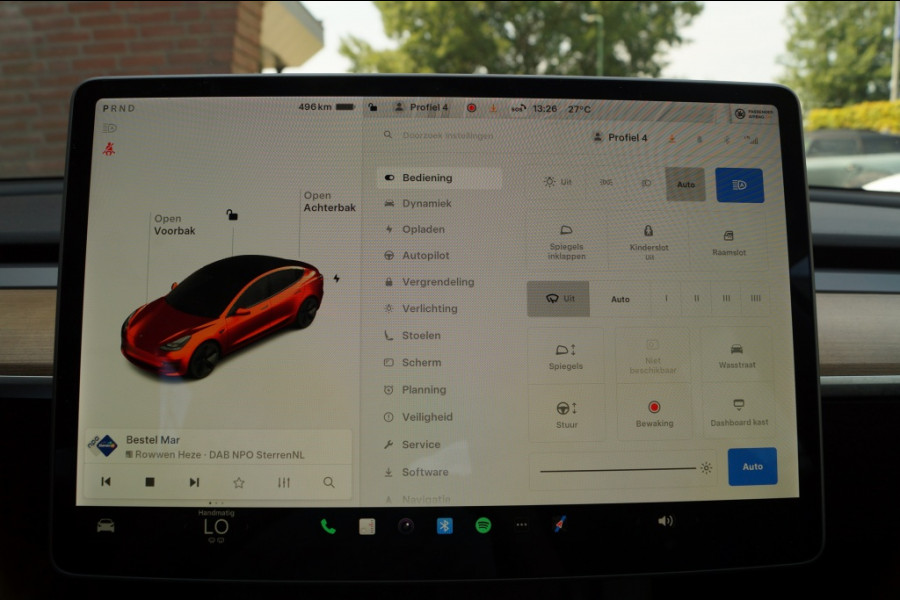 Tesla Model 3 Long Range AWD 75kWh 351pk -PANO-LEER-