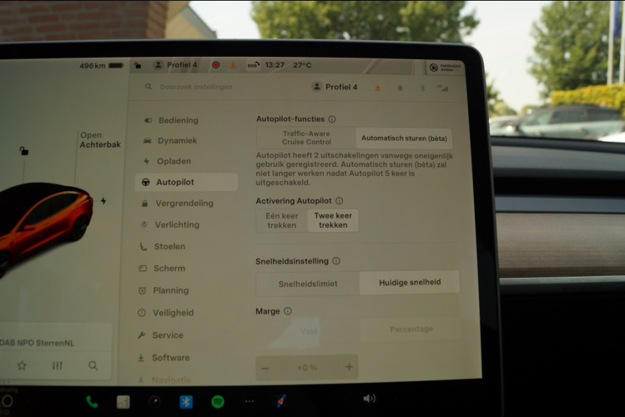 Tesla Model 3 Long Range AWD 75kWh 351pk -PANO-LEER-