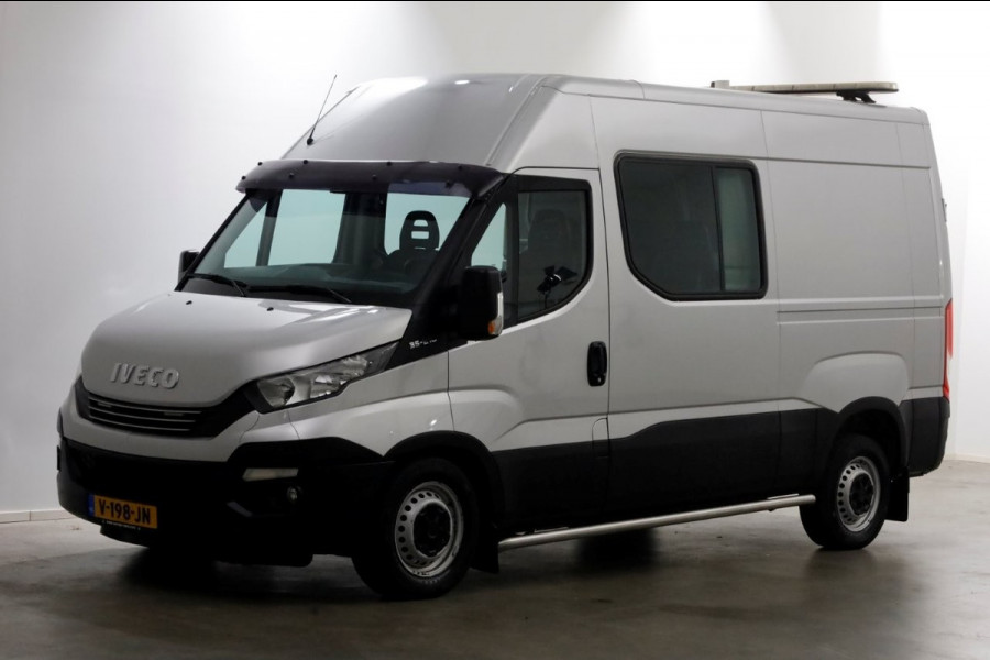 Iveco Daily 35S21 3.0 210pk Euro6 HiMatic Automaat L2H2 D.C. Trekhaak 3500kg 10-2017