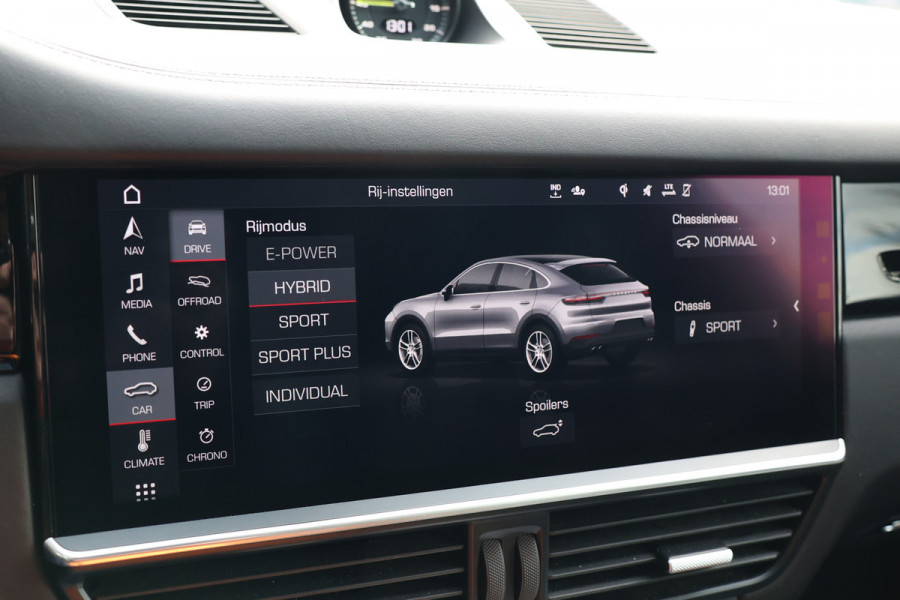 Porsche Cayenne Coupé 3.0 E-Hybrid 462PK | Panoramadak | 360 Camera | Luchtvering | Dealer Onderhouden | Sport-Chrono | 21 inch velgen | Sportuitlaat | Blind Spot | Nieuwe APK | Onderhoudsbeurt