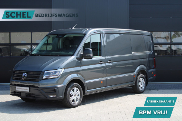 Volkswagen Crafter 35 2.0 TDI L3H2 177pk - Facelift - 2x Schuifdeur - Navigatie - LED - Geveerde stoel - Virtual cockpit - Camera - Verwarmd stuur