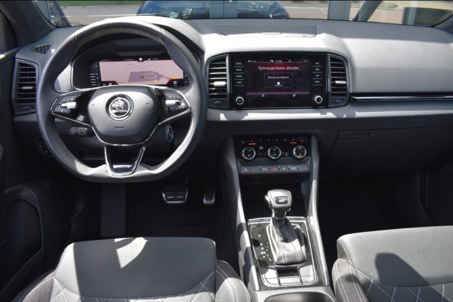 Škoda Karoq 1.5 TSI ACT Sportline | NAP | VIRTUAL COCKPIT | DEALER ONDERHOUDEN | CAMERA | STOELVERWARMING | APPLE CARPLAY