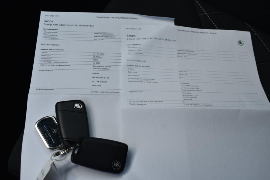 Škoda Karoq 1.5 TSI ACT Sportline | NAP | VIRTUAL COCKPIT | DEALER ONDERHOUDEN | CAMERA | STOELVERWARMING | APPLE CARPLAY