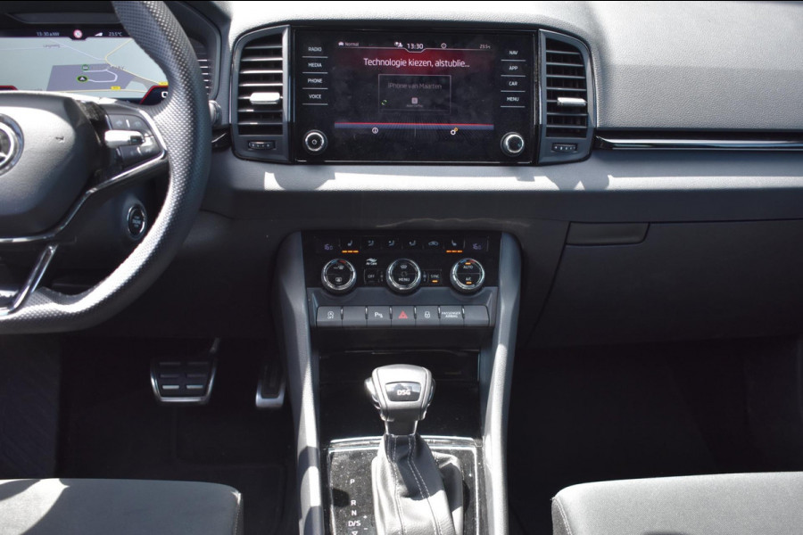 Škoda Karoq 1.5 TSI ACT Sportline | NAP | VIRTUAL COCKPIT | DEALER ONDERHOUDEN | CAMERA | STOELVERWARMING | APPLE CARPLAY