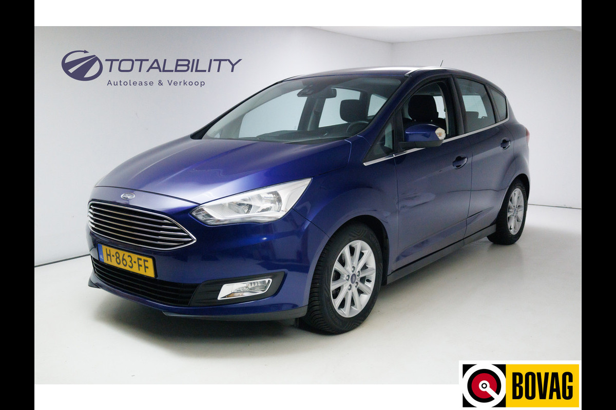 Ford C-MAX 1.0 Titanium Climate-control, Cruise-control, Navigatie, App-connect, All-season banden Ford C-MAX 1.0 Titanium Climate-control, Cruise-control, Navigatie, App-connect, All-season banden