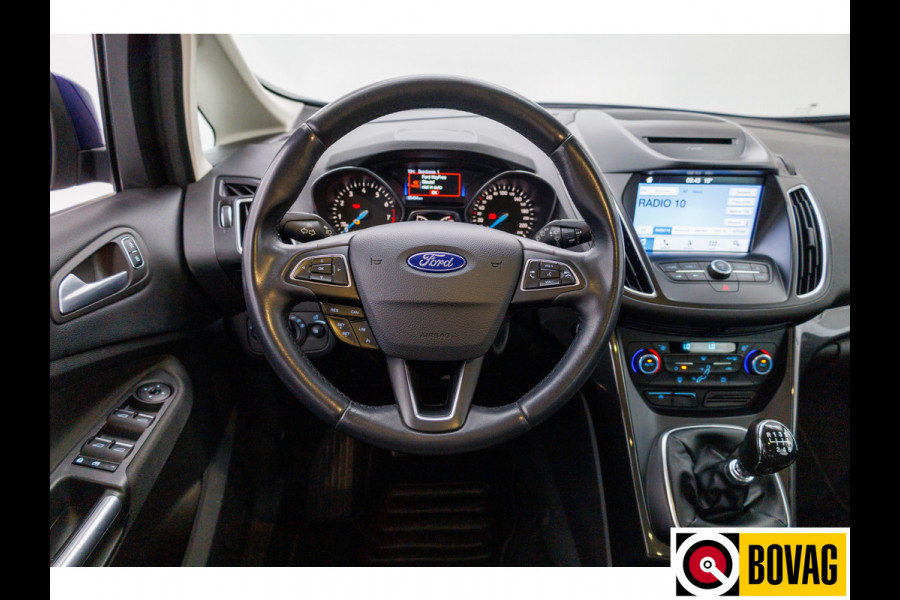 Ford C-MAX 1.0 Titanium Climate-control, Cruise-control, Navigatie, App-connect, All-season banden