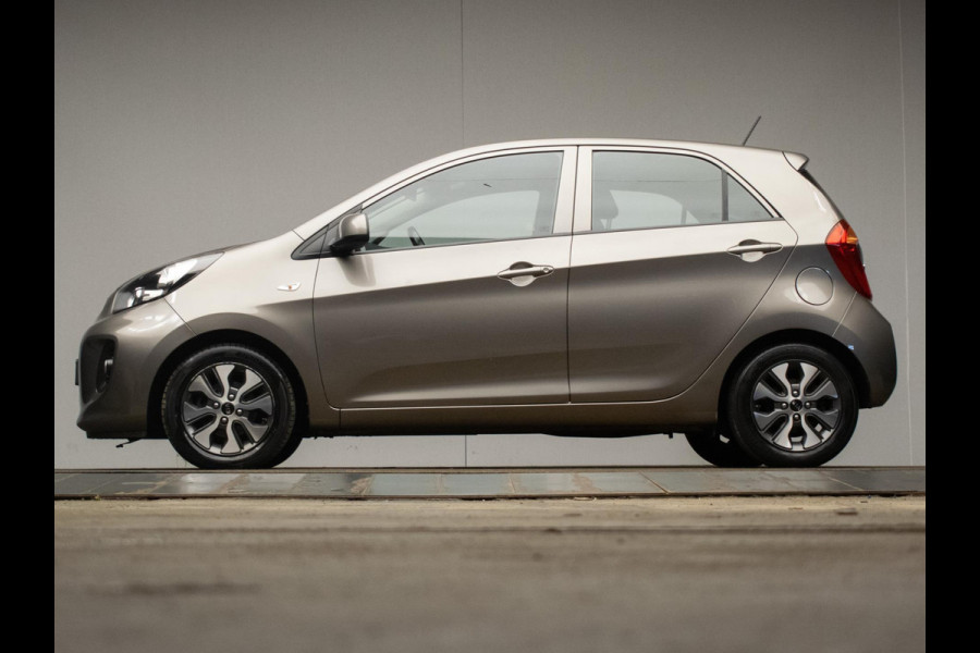 Kia Picanto 1.0 CVVT EconomyPlusLine (NAVI,AIRCO,LM VELGEN,SPORTSTOELEN,LED,NIEUWE APK,ELECTRISCH PAKKET,NETTESTAAT)
