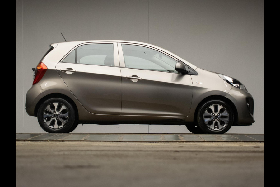 Kia Picanto 1.0 CVVT EconomyPlusLine (NAVI,AIRCO,LM VELGEN,SPORTSTOELEN,LED,NIEUWE APK,ELECTRISCH PAKKET,NETTESTAAT)