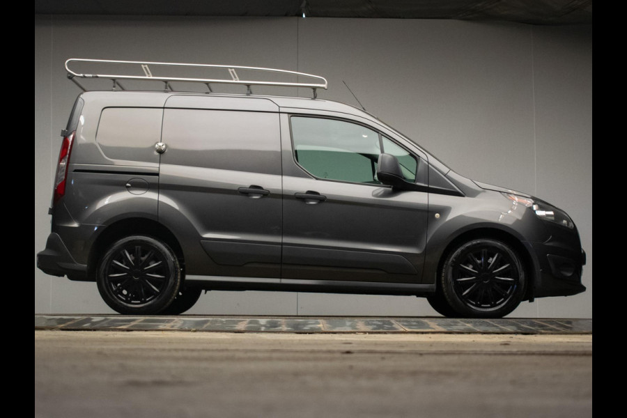 Ford Transit Connect 1.5 TDCI L1 Sport (NAVI,CAMERA,IMPERIAAL,3 ZITS,TREKHAAK,BLACK,NIEUWE APK,NETTESTAAT)