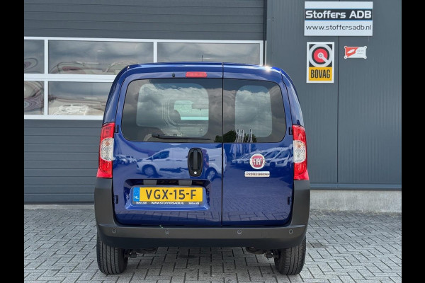 Fiat Fiorino 1.3 MultiJet 80pk | Rondom glas | Navi | Cruise | DAB-radio | Bluetooth | Parkeersensor | Schuifdeur | Metallic
