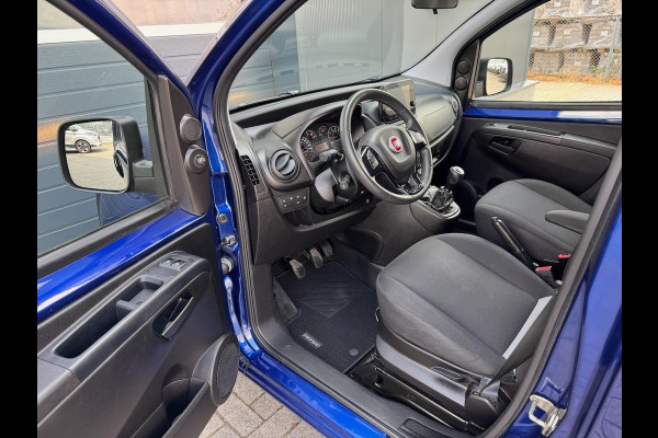 Fiat Fiorino 1.3 MultiJet 80pk | Rondom glas | Navi | Cruise | DAB-radio | Bluetooth | Parkeersensor | Schuifdeur | Metallic