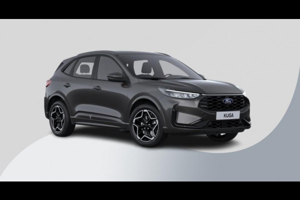 Ford Kuga 2.5 PHEV ST-Line 243 pk | Driver Assistance Pack | Wegklapbare trekhaak | 2.100 kg trekgewicht! | Winterpakket | 19 inch Licht metalen Velgen | €4.000,- prijsvoordeel!