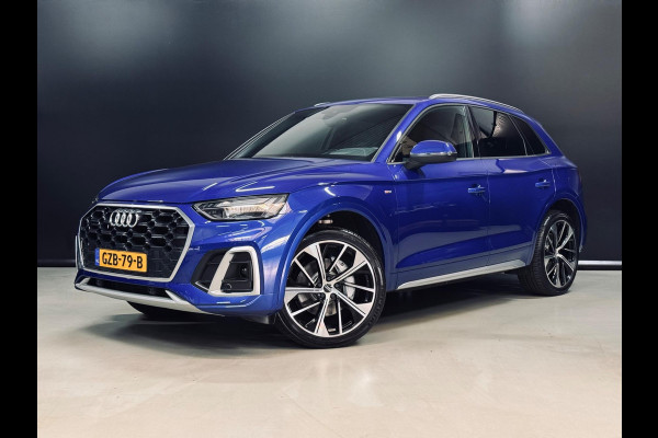 Audi Q5 50 TFSI e 3X S-Line Facelift! 265PK, Pano, Virtual Cockpit, Hud, Cam, Blind Spot, Navi, PDC, Cruise, Dealer Onderhoud
