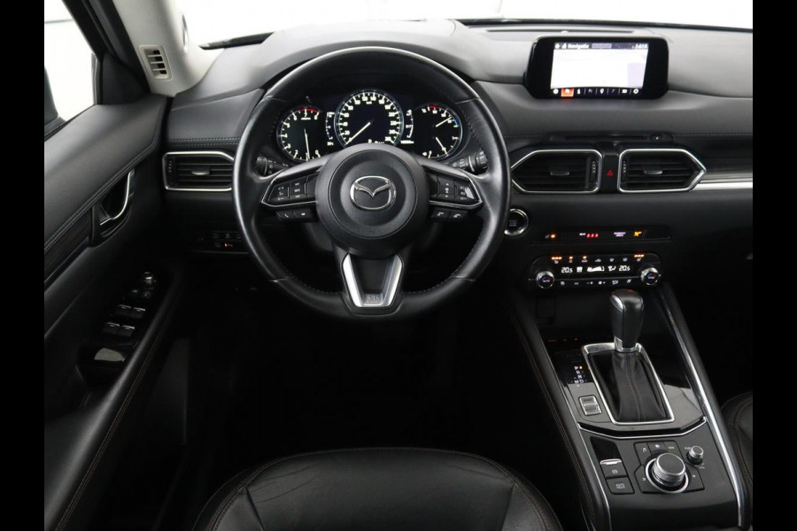 Mazda CX-5 2.0 SAG 165 Luxury | Leder | Memory | Stoel & Stuurverwarming | Adaptive cruise | 360 camera | Trekhaak afneembaar | Head-up