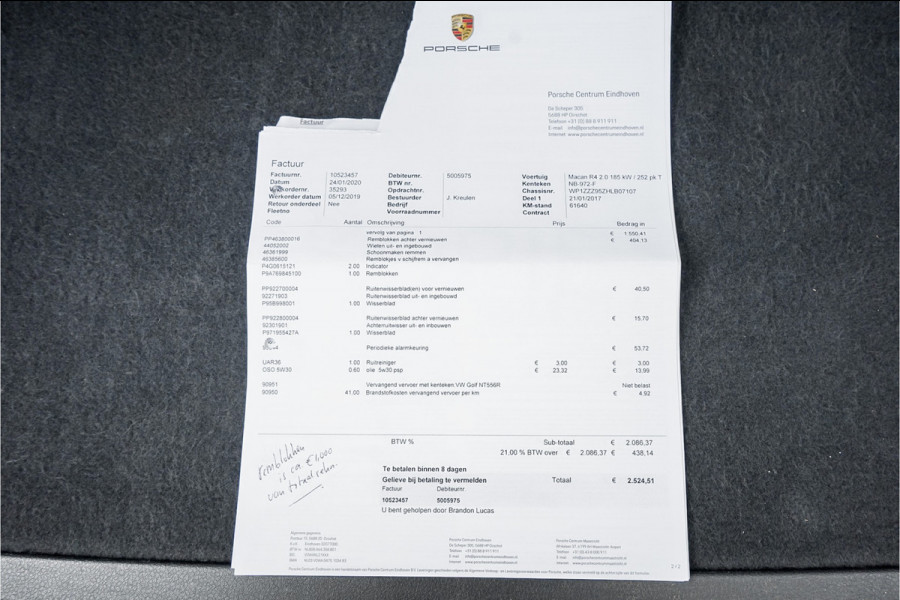 Porsche Macan 2.0T Pano Leder Camera Navi