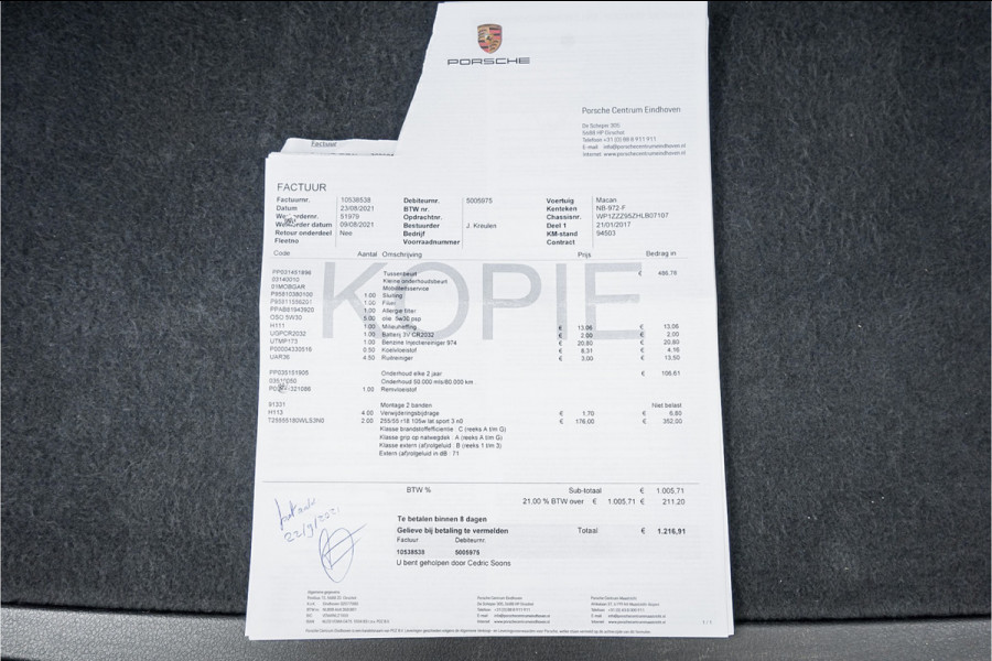 Porsche Macan 2.0T Pano Leder Camera Navi