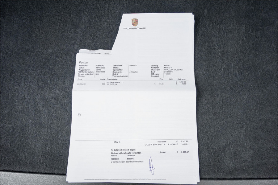 Porsche Macan 2.0T Pano Leder Camera Navi