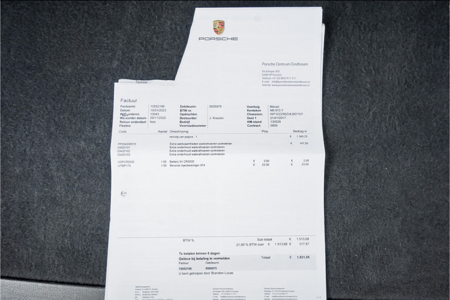 Porsche Macan 2.0T Pano Leder Camera Navi