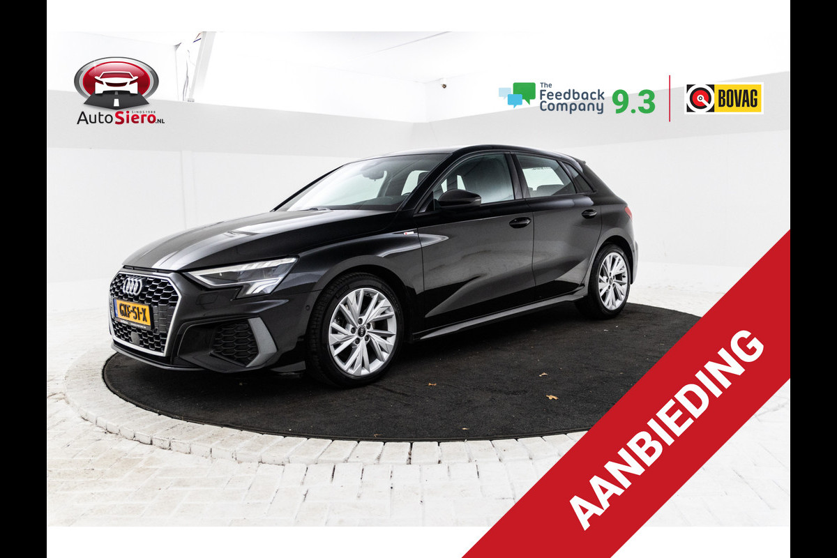 Audi A3 Sportback 30 TFSI S edition Automaat, S-line, Leder, Climate Audi A3 Sportback 30 TFSI S edition Automaat, S-line, Leder, Climate