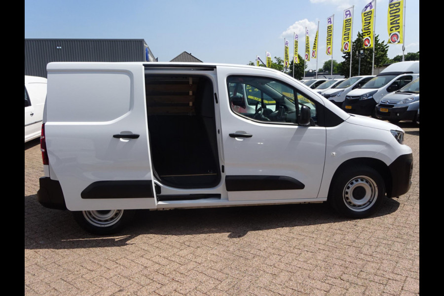 Peugeot Partner 1.5 BlueHDi 100 S&S L1 AIRCO GROOT SCHERM CRUISE CONTROL SCHUIFDEUR