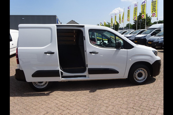 Peugeot Partner 1.5 BlueHDi 100 S&S L1 AIRCO GROOT SCHERM CRUISE CONTROL SCHUIFDEUR
