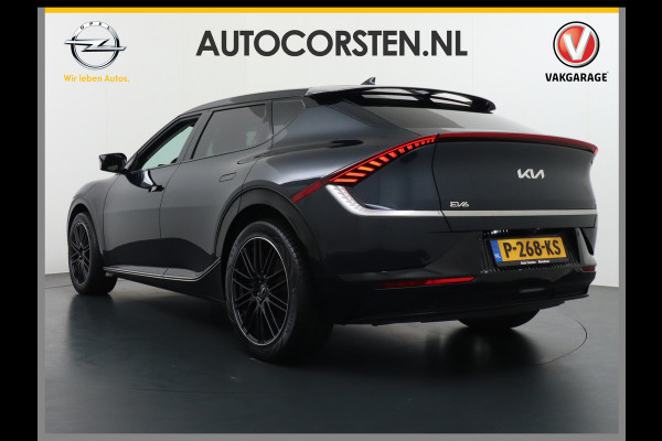 Kia Ev6 Plus 77.4kWh Leer Warmtepomp 20"Apple Carplay Android Auto Adap. Cruise Camera Navi Ecc Stoel(+Geventileerd)+Bank+Stuur-Verwarmd Elek.Achterklep Led Regen-Lichtsensor Verkeersbord detectie Connected Services Bluetooth Uitparkeer waarschuwing Rijstrooksensor met correctie 1e Eigenaar Origineel Nederlandse Auto Dealer Onderhouden tot 233kw DC en 11kw AC laden